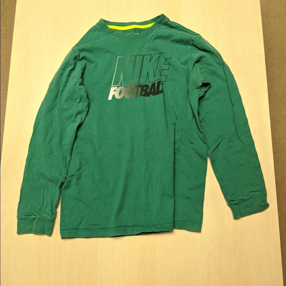 Boy’s Green Nike Long Sleeve